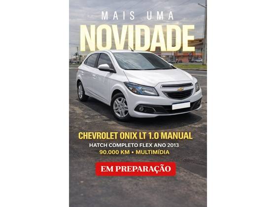 CHEVROLET ONIX 1.0 MPFI LT 8V FLEX 4P MANUAL